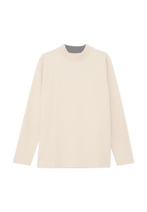s.Oliver MIT BLENDE - Longsleeve - beige