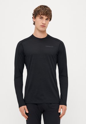 FALKETIND EQUALISERULL LONG SLEEVE  - Camiseta interior - caviar black
