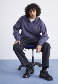 Carhartt WIP HALF ZIP AMERICAN SCRIPT - Sweatshirt - zeus