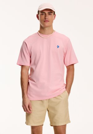 Print T-shirt - lemonade pink