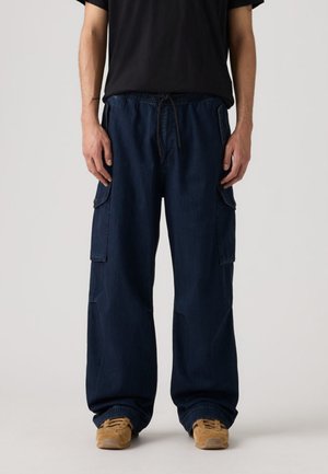 BAGGY FIELD CARGO - Cargo trousers - ink smudge