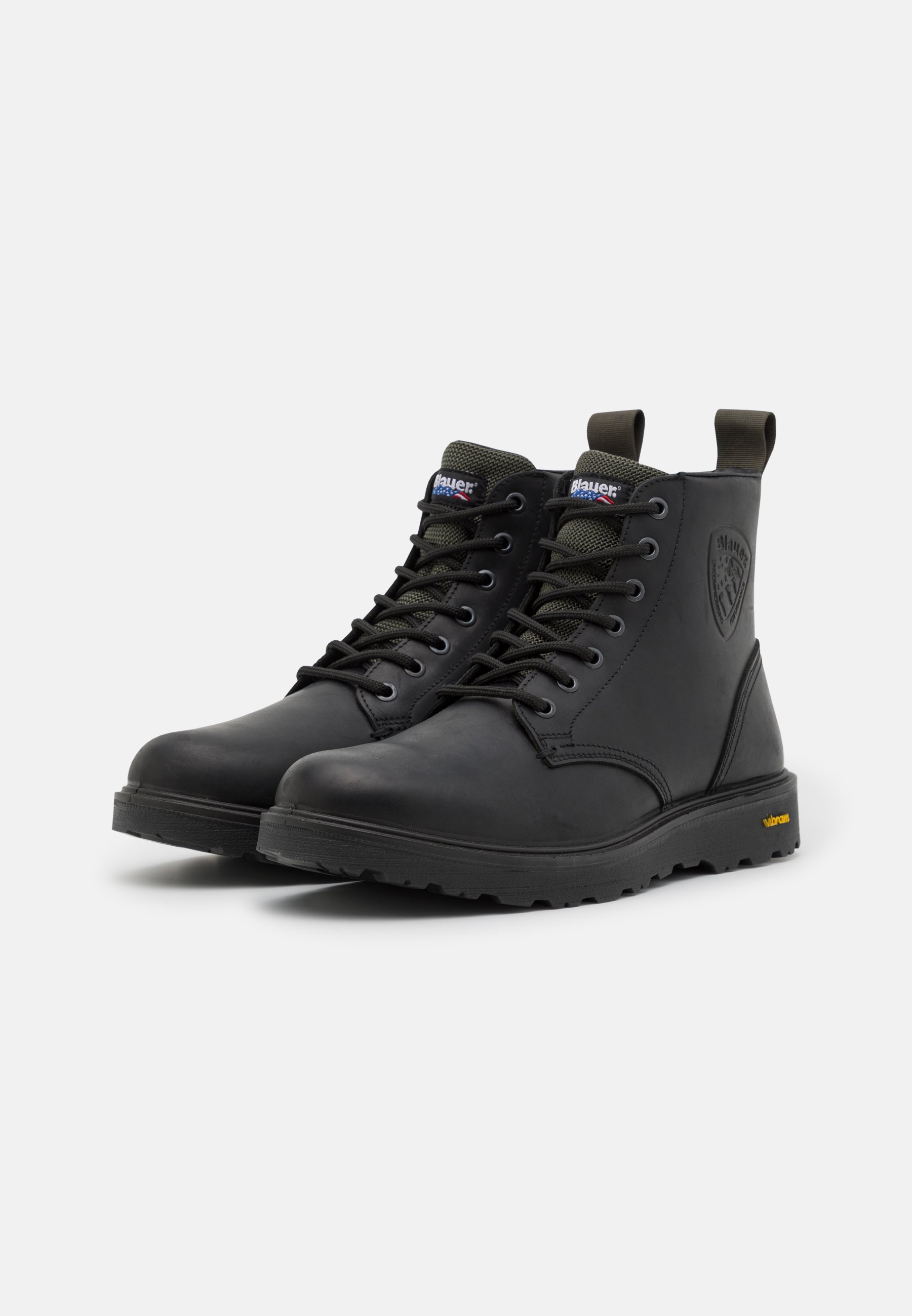 Blauer GUANTANAMO - Stivaletti stringati - black/nero - Zalando.it