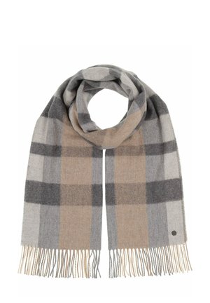 FRAAS BOX KARO - Scarf - greige