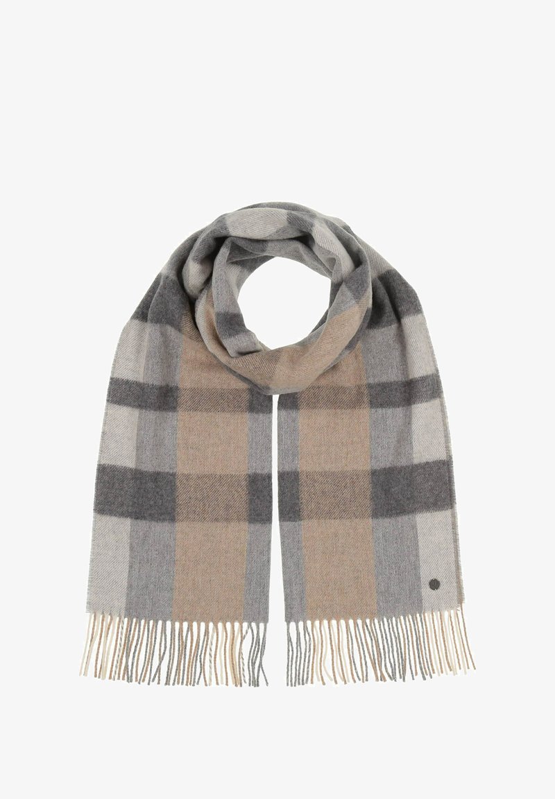 FRAAS BOX KARO - Scarf - greige