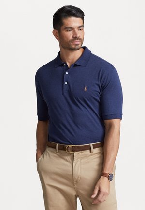 SOFT COTTON POLO SHIRT - Poloskjorter - spring navy heather