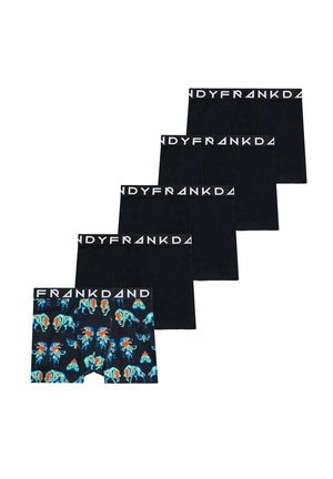 5-PACK WOLFPACK   - Boxerkalsong - black
