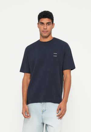 Samsøe Samsøe JOEL UNISEX - T-shirt básica - dark blue