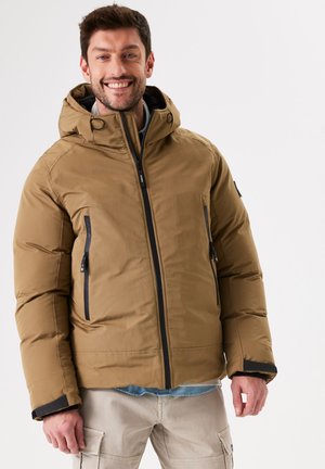 Winter jacket - bronze green