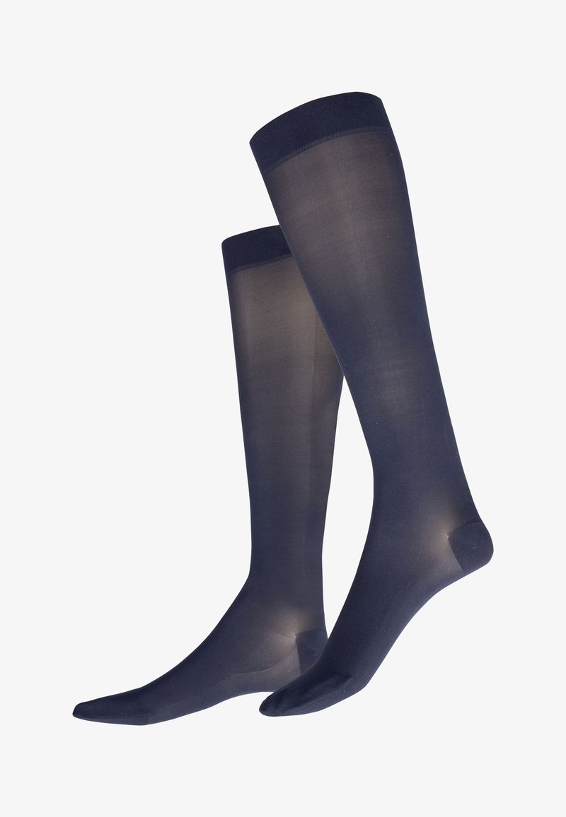 ITEM m6 KOMPRESSION TRANSLUCENT - Calzettoni - navy