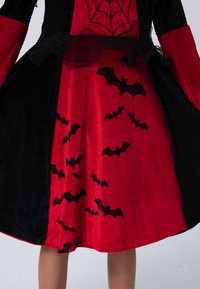 Corimori VAMPIR HALLOWEEN DRACULA HEXE KARNEVAL - Freizeitkleid - schwarz rot