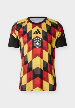 adidas Performance, GERMANY 26 HOME PRE MATCH - T-shirt de sport - black/team yellow