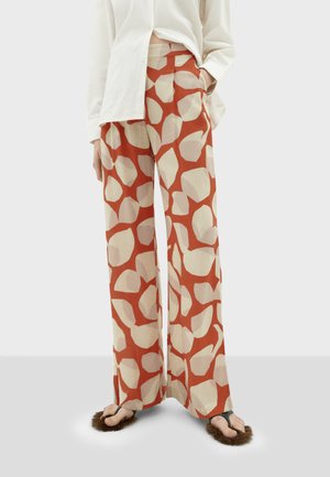 MANOLITA - Trousers - brick red