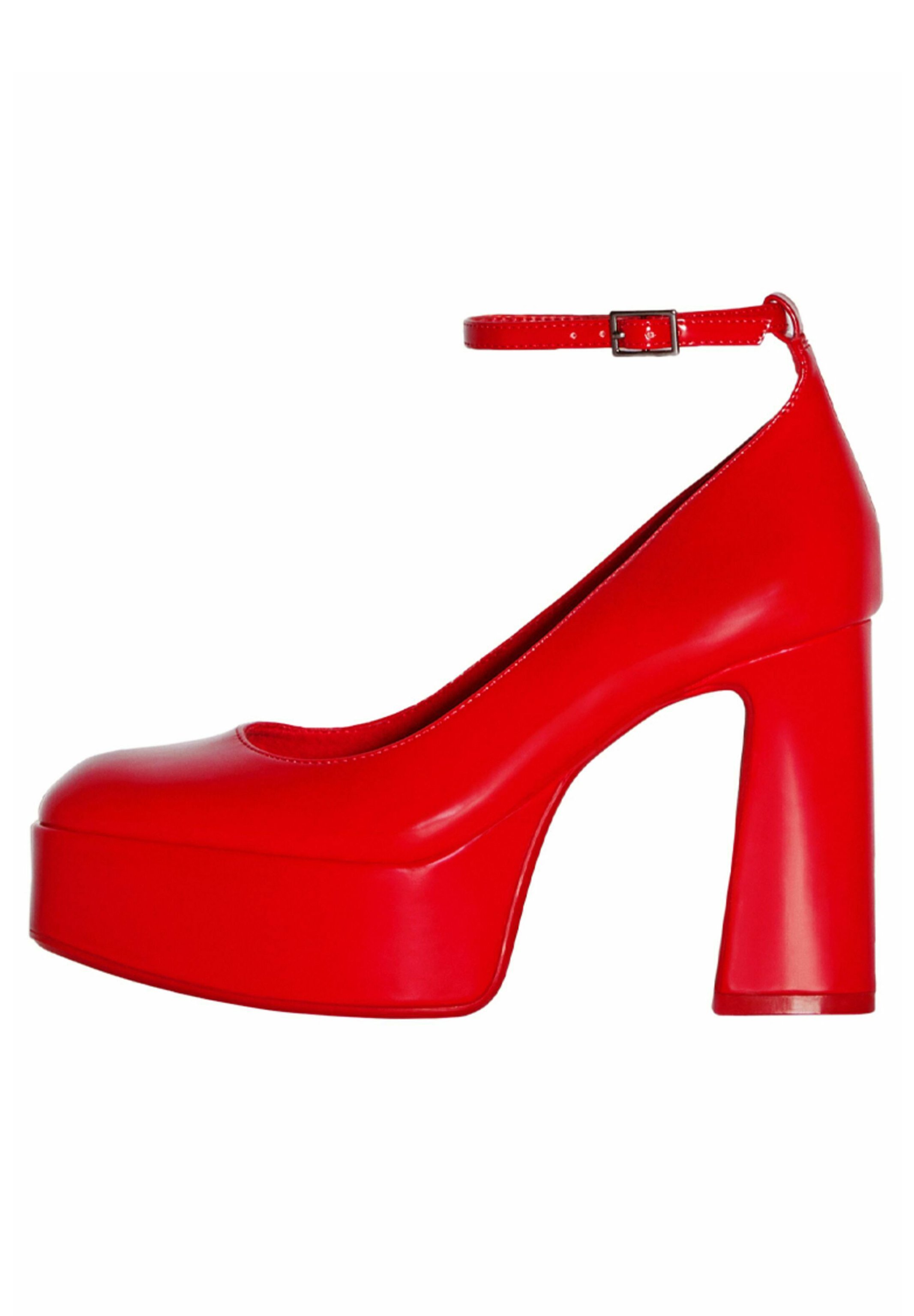 Bershka Hoge hakken - red/rood - Zalando.nl