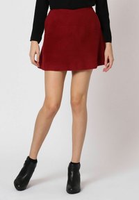 Outfitters Nation ACAMPANADA - Falda acampanada - granate