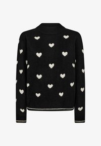 Vald, black w moonbeam melange