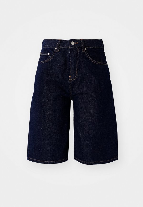 BAGGY - Denim shorts - rinsed denim4