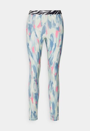 Puma ANIMAL REMIX 7/8 - Tights - turquoise surf