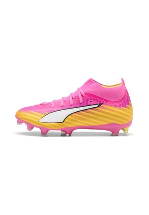 Puma, ULTRA 6 MATCH+ FG/AG WN'S - Botines de fútbol para terreno firme - poison pink- white-sun stream-bright aqua- black