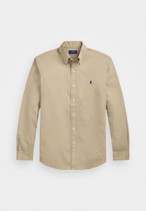 CUSTOM FIT TWILL SHIRT - Shirt - beige3