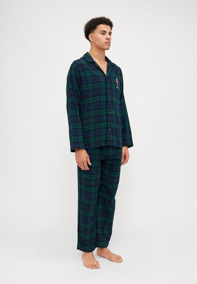 Polo Ralph Lauren PJ SLEEP - Komplet pižame - black/navy/green
