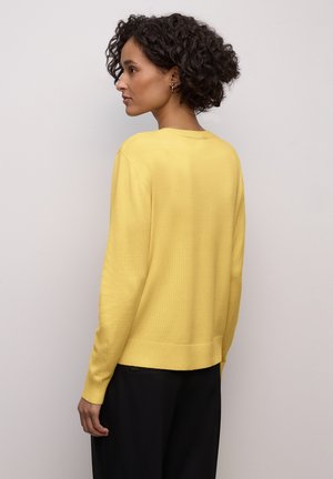 Street One BASIC PULLOVER - Striktrøje - gelb