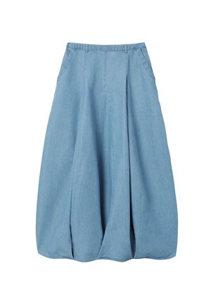 TATUUM, ARTICLE TAG: SKIRT - ARTICLE NAME: PULIA - sukňa v tvare A - denim