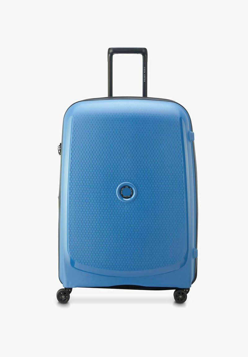 Delsey Paris BELMONT PLUS 4 ROLLEN TROLLEY MIT DEHNFALTE - Maleta de cabina - zink blau