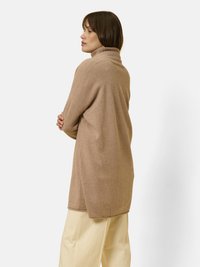 Just Cashmere Neuletakki - camel chiné