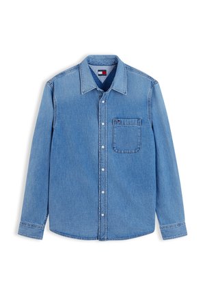 Tommy Jeans, REGULAR  - Košeľa - denim medium