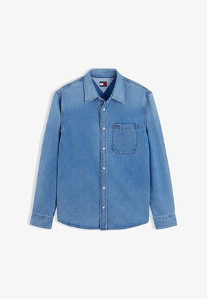 Tommy Jeans, REGULAR - Πουκάμισο - denim medium