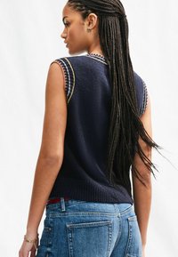 Next REGULAR FIT  - Top - blue navy