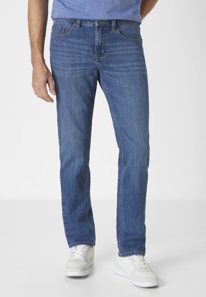 Paddock's PIPE 50 JAHRE EDITION MIT MOTION COMFORT - Straight leg jeans - medium blue used moustache