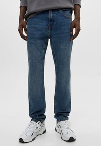 PULL&BEAR Džíny Slim Fit - royal blue