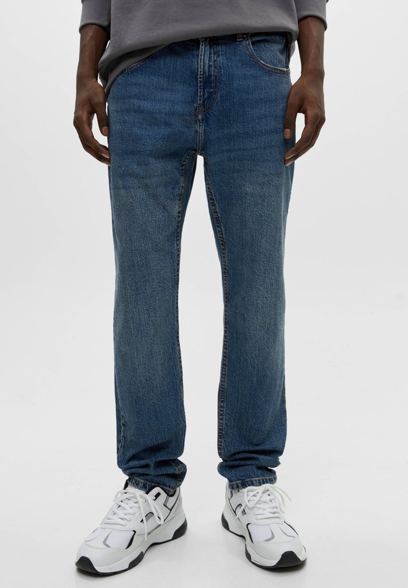 PULL&BEAR Džíny Slim Fit - royal blue