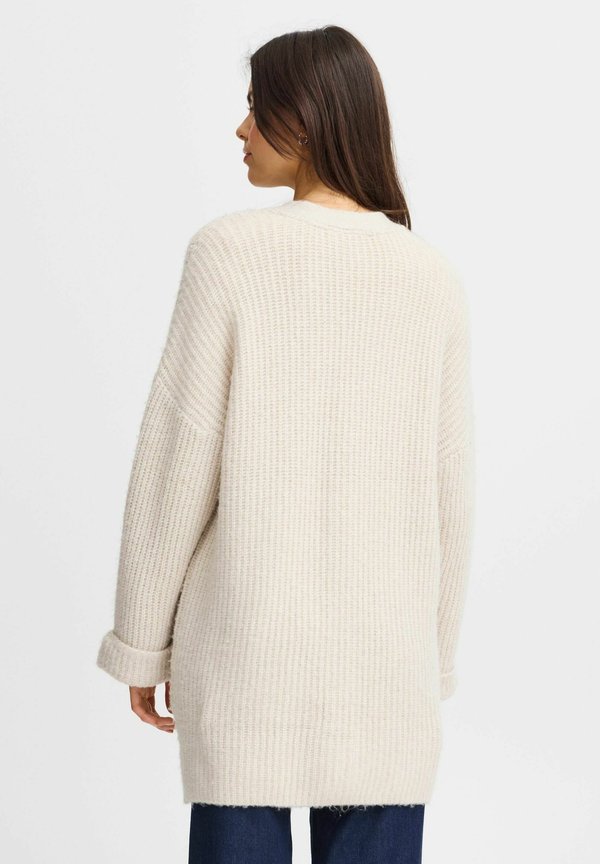 FRBEVERLY - Cardigan - limestone melange3