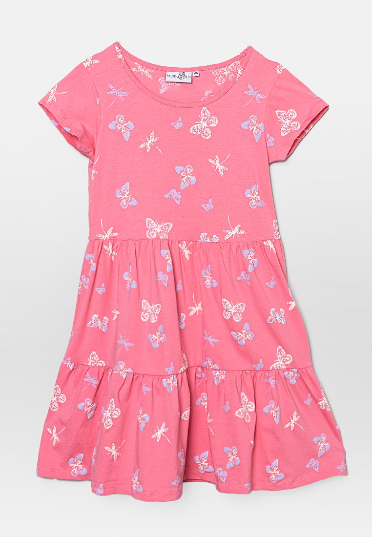 happy girls Jerseyjurk donkerroze