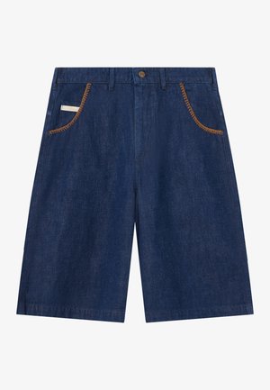 BLKVIS SCRIPT UNISEX - Short en jean - peacoat