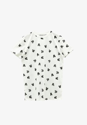 MICKEY MOUSE - T-shirt z nadrukiem - ecru