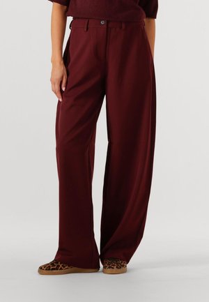 WIJDE IMARA - Trousers - aubergine