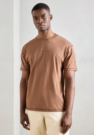 SEASONAL CORE RELAXED FIT LOGO - T-shirt basic - soft silt