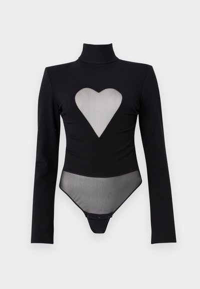 Undress Code Μπλούζα με μακριά μανίκια - black