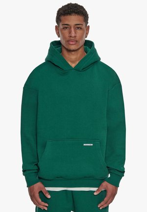 SUPER HEAVY BLANK - Kapuzenpullover - green