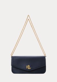 Lauren Ralph Lauren - NAPPA LEATHER MEDIUM SAWYER BAG - Torba čez telo - refined navy Miniaturna slika 1