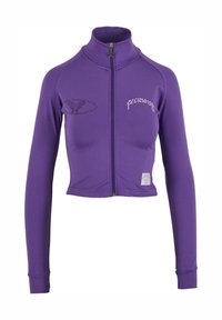 CROPPED - Kardigán - purple