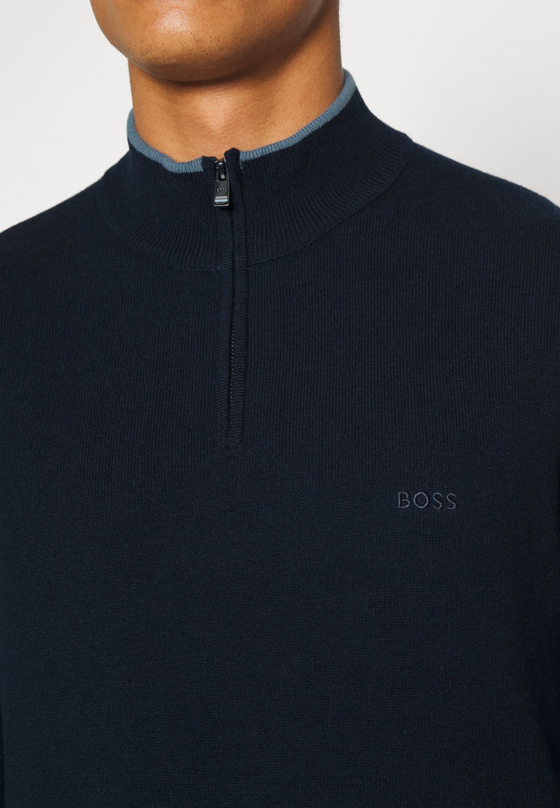 BOSS BARLO - Jumper - dark blue 