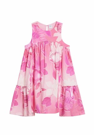 RUCHED FLORAL  - Hverdagskjole - red