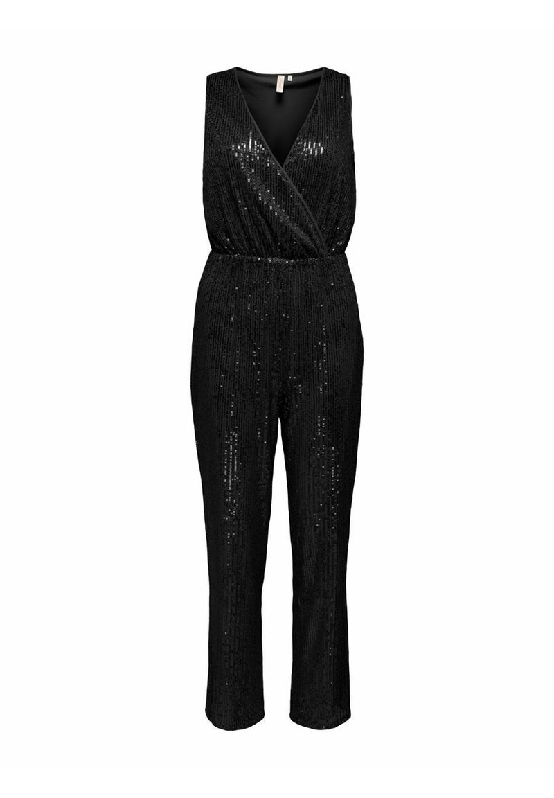 ONLY PAILLETTEN Jumpsuit black/schwarz Zalando.de