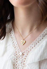 FABLE ENGLAND - SWALLOW LOCKET - Necklace - multi gold coloured Thumbnail Image 1