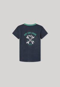 Pepe Jeans REDWAN - Camiseta estampada - dulwich blue