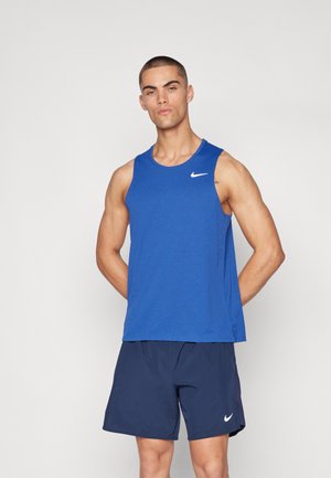 Nike Performance MILER TANK - Top - game royal/midnight navy/reflective silver